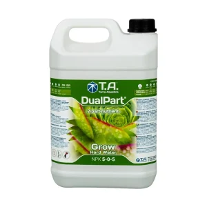 DualPart Grow 5L - Eau dure - Engrais de croissance minéral - Terra Aquatica