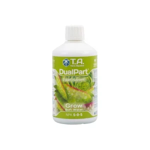DualPart Grow 500ml - Eau douce  - Engrais de croissance minéral - Terra Aquatica