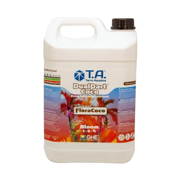DualPart Coco Bloom 5L - Engrais de floraison minéral - Terra Aquatica