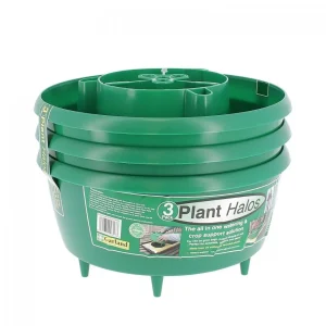 Plant Halos verts - Lot de 3 pots - Garland Products