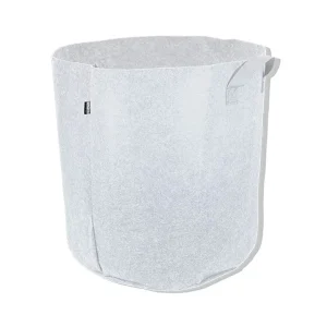 Pot géotextile 50L avec poignées - Blanc - Texpot
