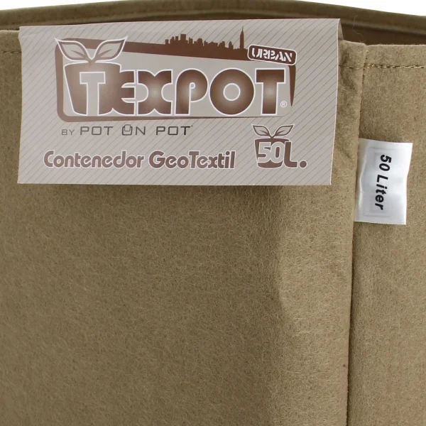 Pot géotextile 50L avec poignées - URBAN - Texpot