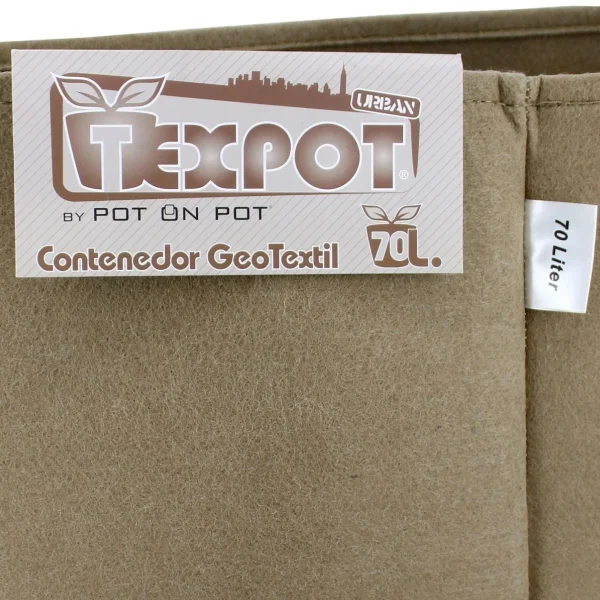 Pot géotextile 70L avec poignées - URBAN - Texpot