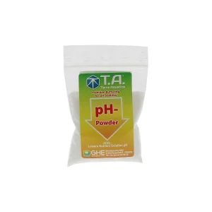 pH Down en poudre 20g - Régulateurs de pH - Terra Aquatica