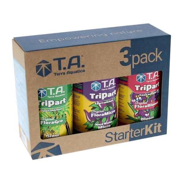 Starter kit TriPart - Eau dure - Terra Aquatica