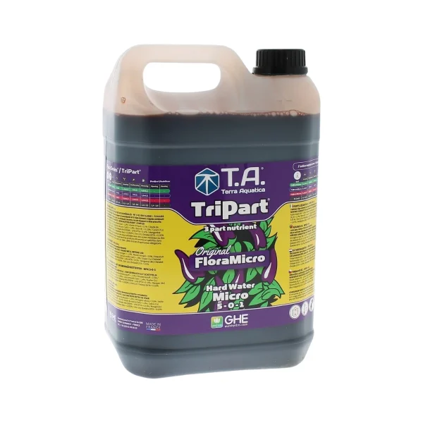 TriPart Micro 5L - Eau dure - Terra Aquatica