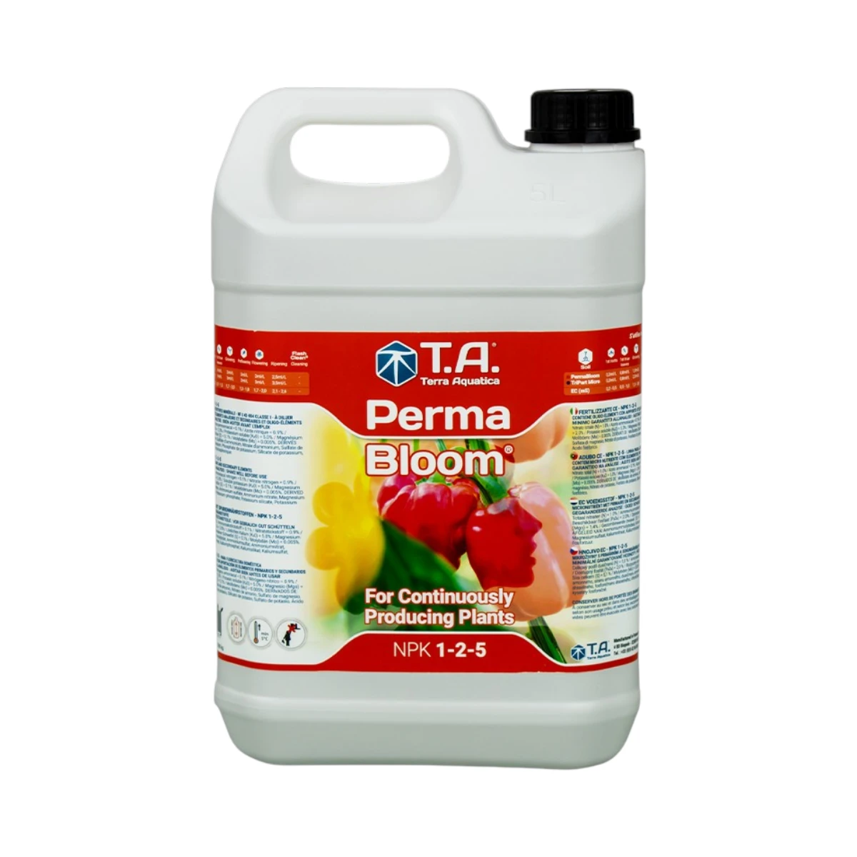 GPB5000 PermaBloom 5L - Engrais de floraison minéral - Terra Aquatica