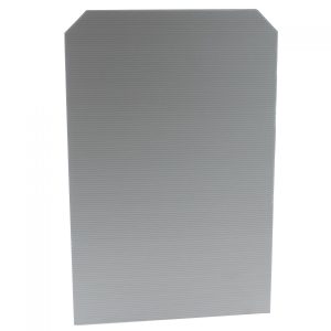 PLAQUE PVC - Gro tank 205 - Argent