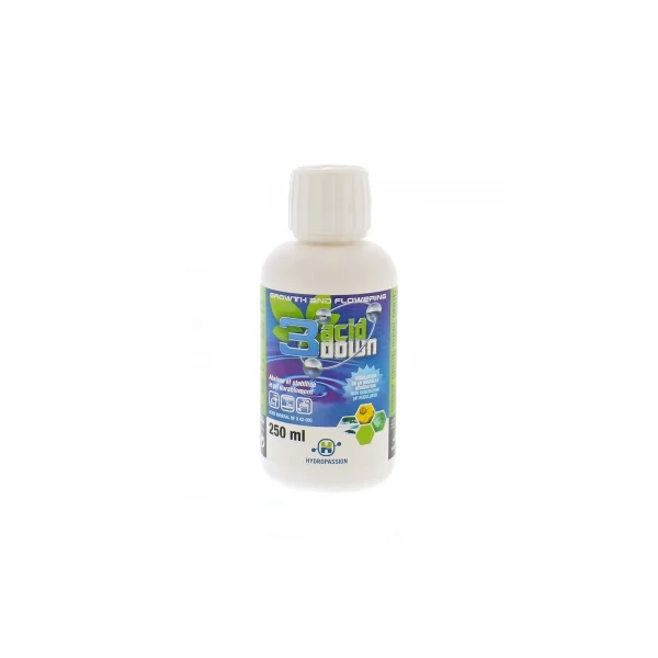 3Acid down 250ml - Régulateur de pH - Hydropassion