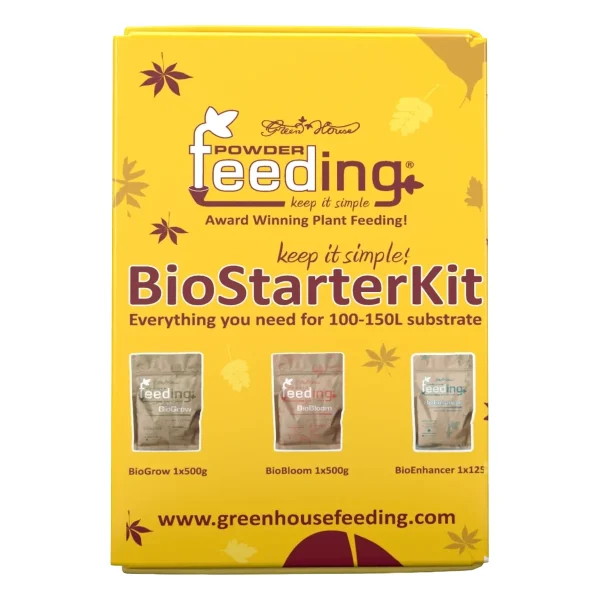 Bio Starter Kit Powder Feeding - Green House Feeding