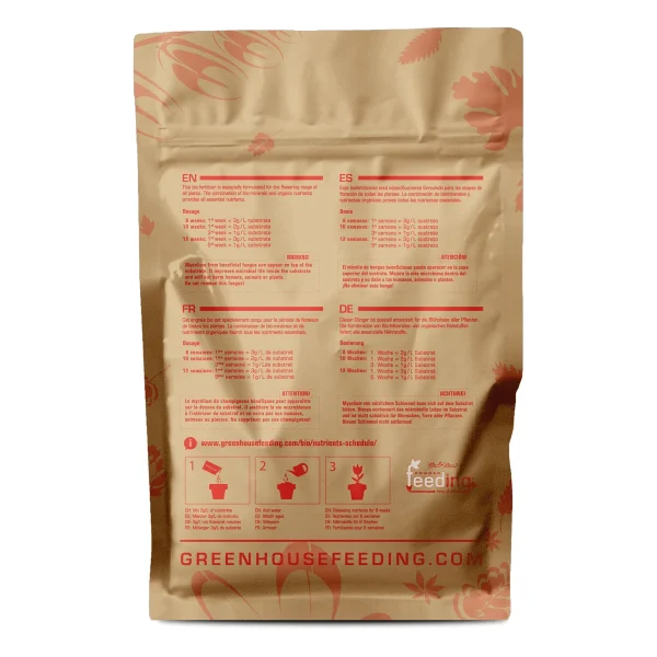 BioBloom Powder Feeding 1kg - Engrais de floraison biologiques - Green House Feeding