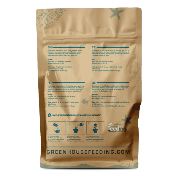 BioEnhancer Additive Feeding 1kg - Stimulateur de croissance et de floraison - Green House Feeding