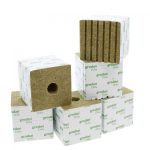 Cubes de laine de roche - 150x150x142mm - 40/40 - Carton de 48 pièces - Grodan DELTA