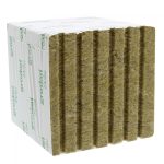 Cubes de laine de roche - 150x150x142mm - 40/40 - Carton de 48 pièces - Grodan DELTA