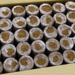 Pastilles de germination en tourbe et coco - 39x40mm - Carton de 1000 pièces - Jiffy