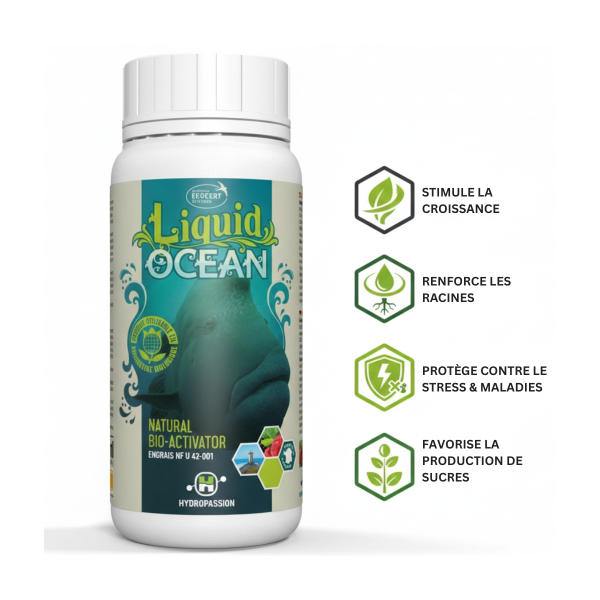 Liquid Ocean 250ml - Stimulateur de croissance - Hydropassion