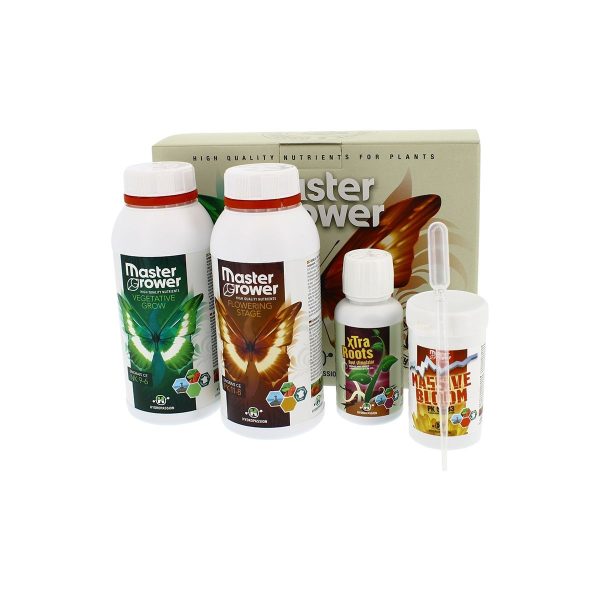 Pack Master Grower - Pack complet engrais et booster - Hydropassion