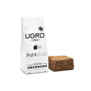 Pot4 Rhiza 4L - 500g - sac / pot avec brique de coco  - UGro Coco