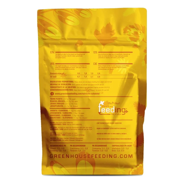 longFlowering Powder Feeding 1kg - Engrais de floraison sec - Green House Feeding