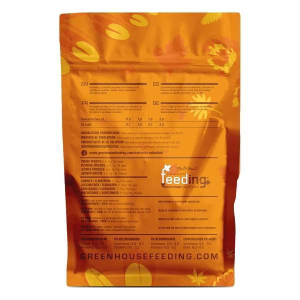 5kg - Engrais de floraison sec - Green House Feeding